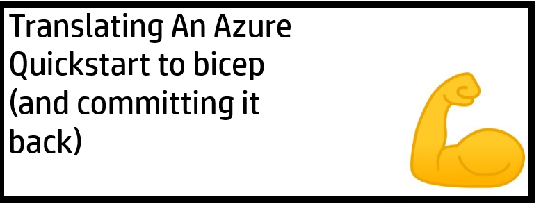 A Real World Translation of ARM to Bicep
